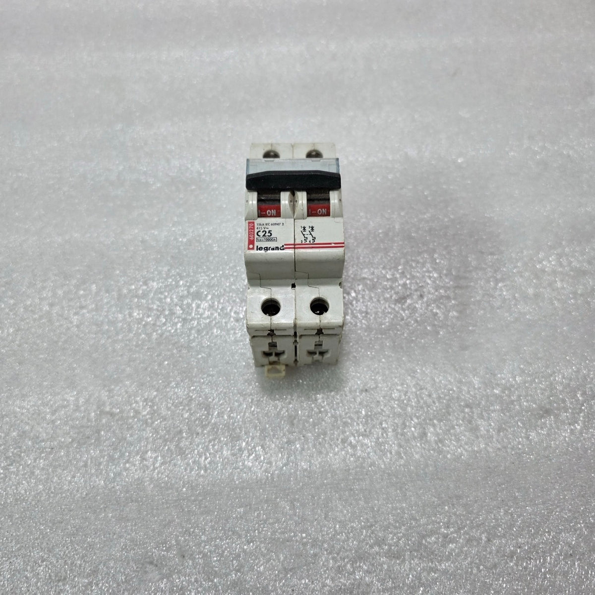 LEGRAND 603270 2P 25A TYPE C 415V 10KA MCB MINIATURE CIRCUIT BREAKER
