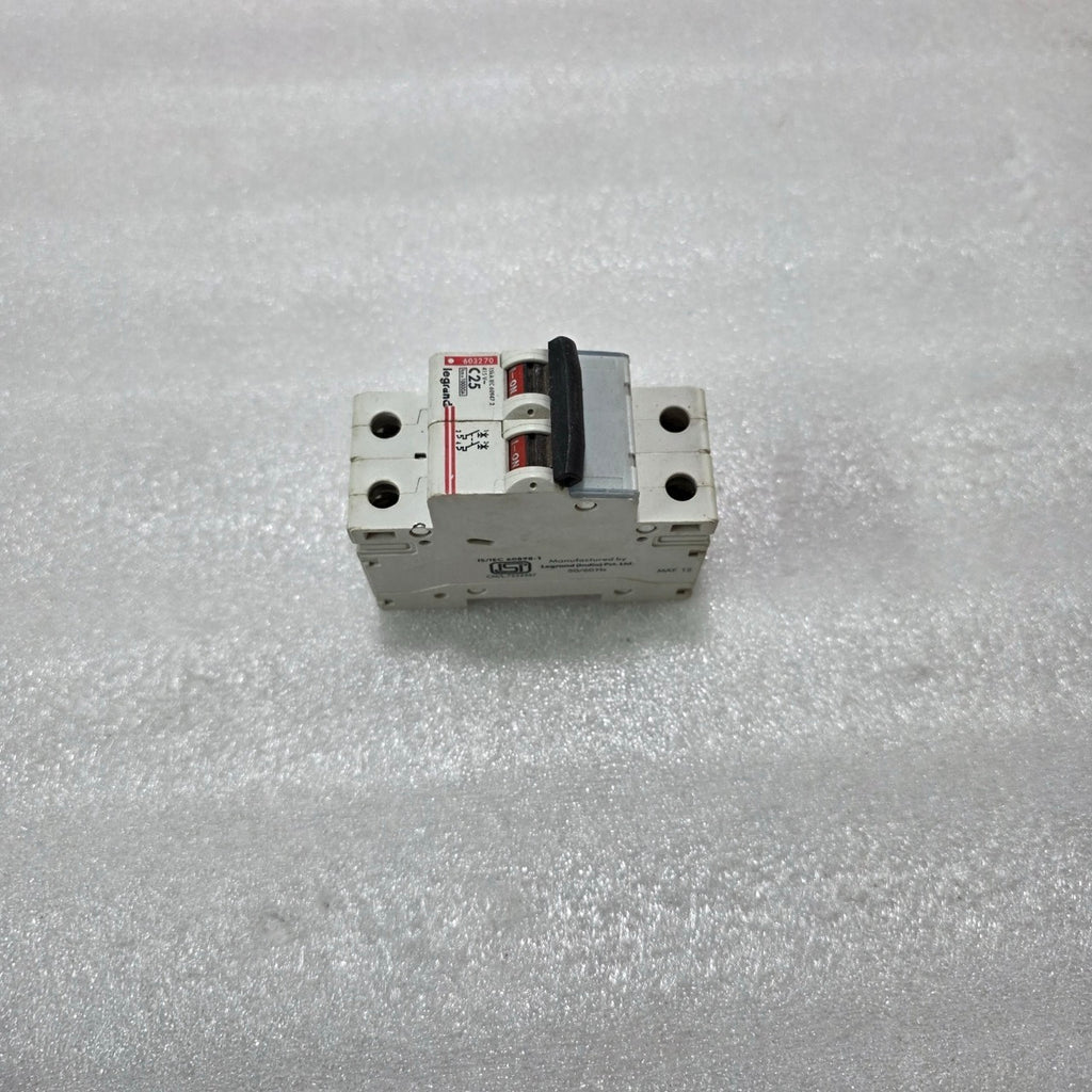 LEGRAND 603270 2P 25A TYPE C 415V 10KA MCB MINIATURE CIRCUIT BREAKER