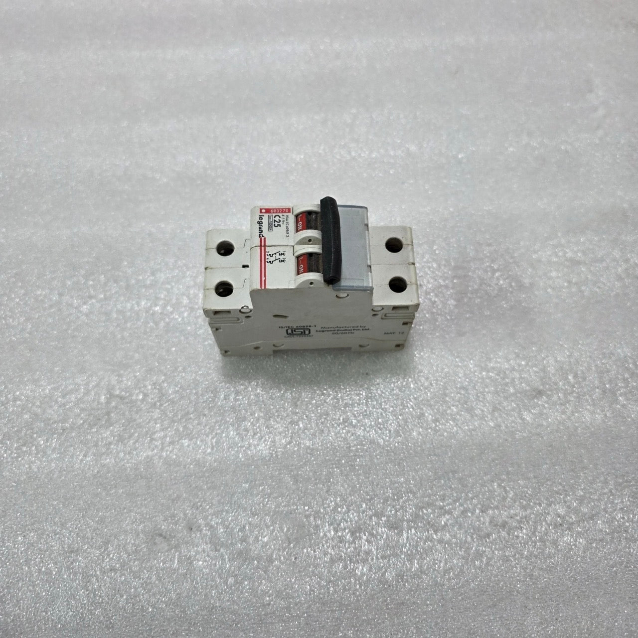 LEGRAND 603270 2P 25A TYPE C 415V 10KA MCB MINIATURE CIRCUIT BREAKER