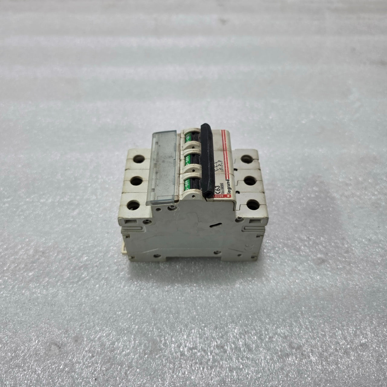 LEGRAND 603291 3P 63A TYPE C 415V 10KA MCB MINIATURE CIRCUIT BREAKER