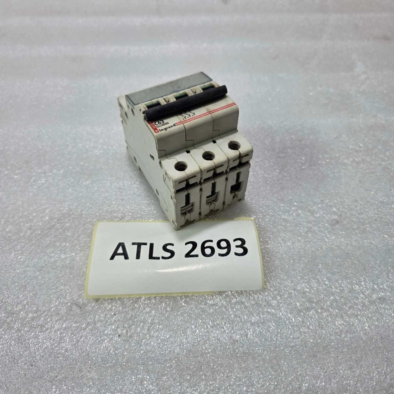 LEGRAND 603291 3P 63A TYPE C 415V 10KA MCB MINIATURE CIRCUIT BREAKER