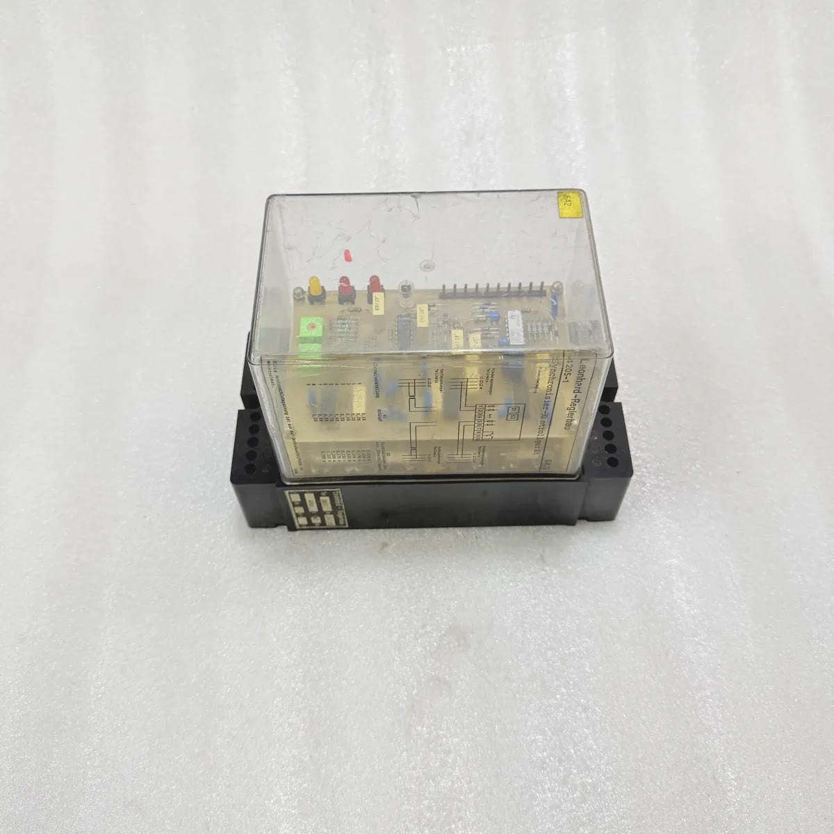 Leonhard Regelbau SKG Synchronizing Monitoring Relay U 400V Pre-Owned