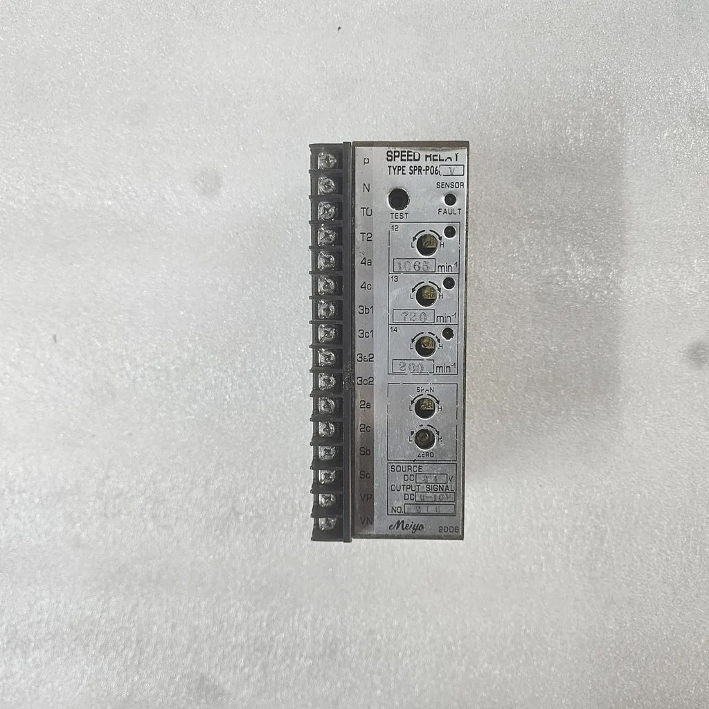 Meiya SPR-P06 Speed Relay DC 2~4V 1065/720/200 min-1