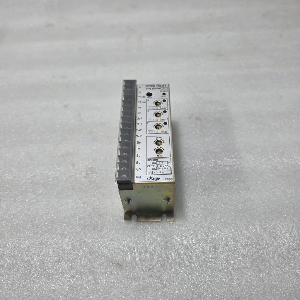 Meiyo SPR-P06 Speed Relay DC 24V Source DC 0-10V Output Pre-Owned