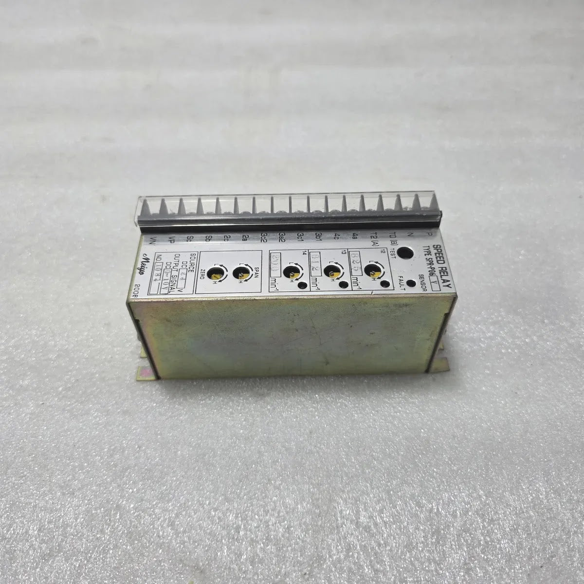 Meiyo SPR-P06 Speed Relay DC 24V Source DC 0-10V Output Pre-Owned