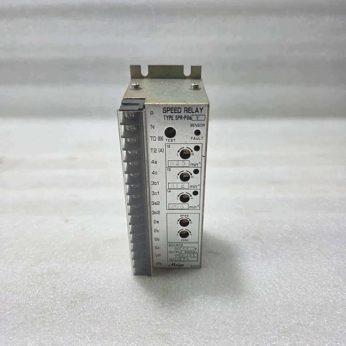 Meiyo SPR-P06 Speed Relay DC 24V Source DC 0-10V Output Pre-Owned