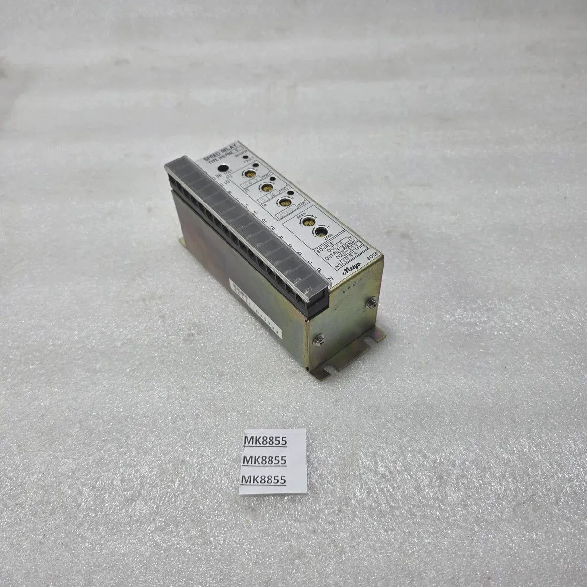 Meiyo SPR-P06 Speed Relay DC 24V Source DC 0-10V Output Pre-Owned