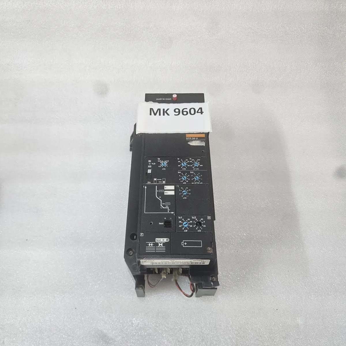 Merlin Gerin STR 58 U Electronic Trip Unit 24 VDC MasterPact
