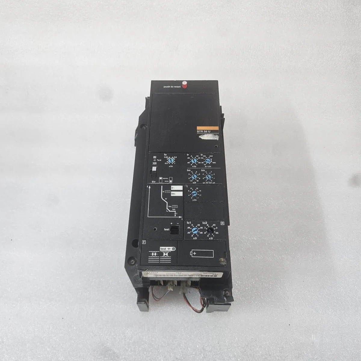 Merlin Gerin STR 58 U Electronic Trip Unit 24 VDC MasterPact