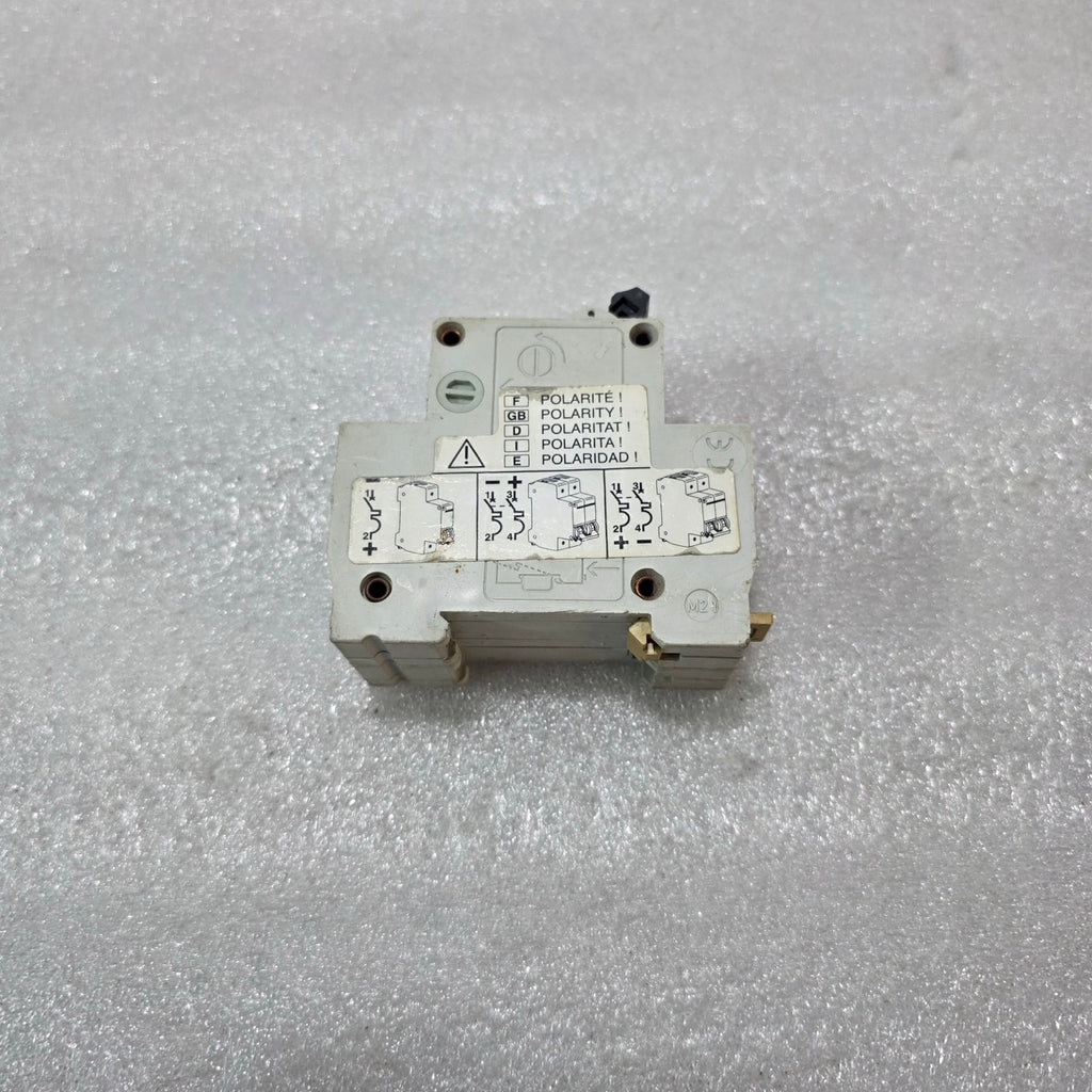 MERLIN GERIN MULTI9 C32H-DC 2P 16A CURVE C 250V DC MCB CIRCUIT BREAKER