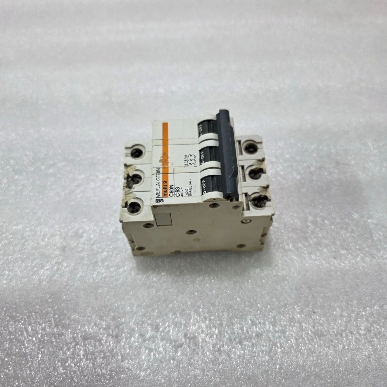 MERLIN GERIN MULTI9 C60N C63 3P TRIPLE POLE 63A MINIATURE CIRCUIT BREAKER MCB 40