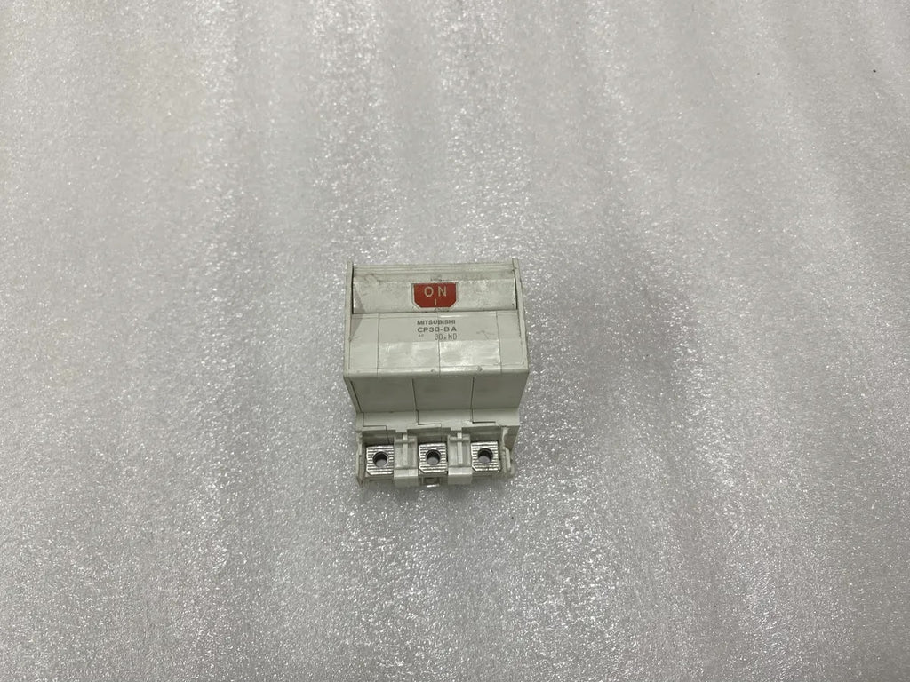 Mitsubishi CP30-BA 3 Pole 30A Circuit Protector 230V AC 2.5kA Pre-Owned