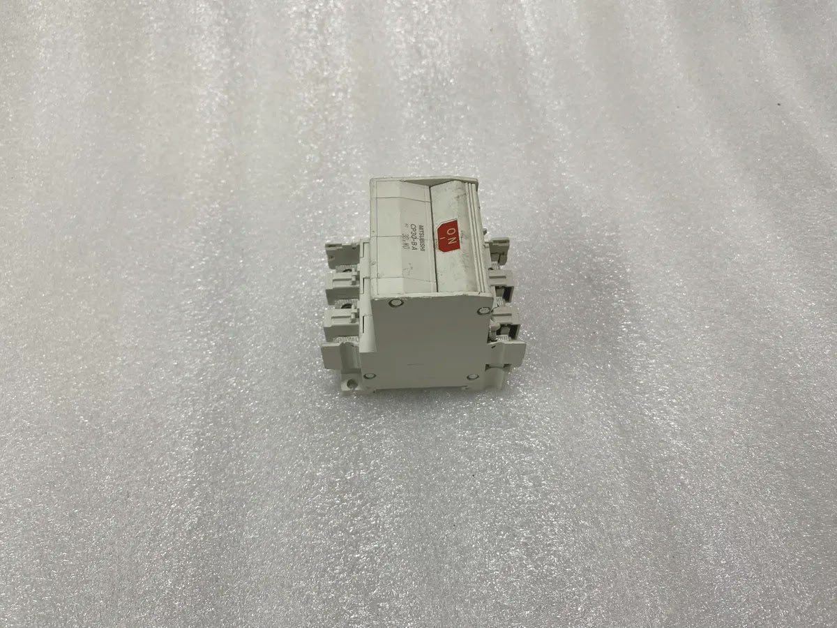 Mitsubishi CP30-BA 3 Pole 30A Circuit Protector 230V AC 2.5kA Pre-Owned
