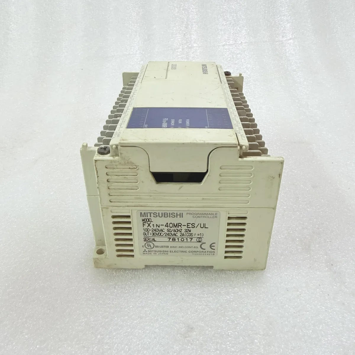 Mitsubishi FX1N-40MR-ES-UL Programmable Controller PLC Pre-Owned