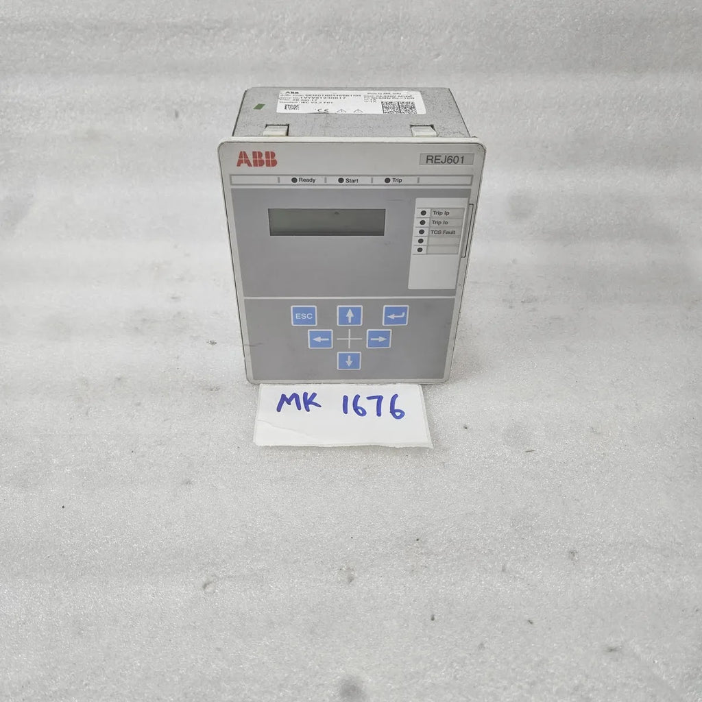 ABB REJ601 BD446BB1NH Feeder Protection Relay 24-240V AC/DC 1A IEC