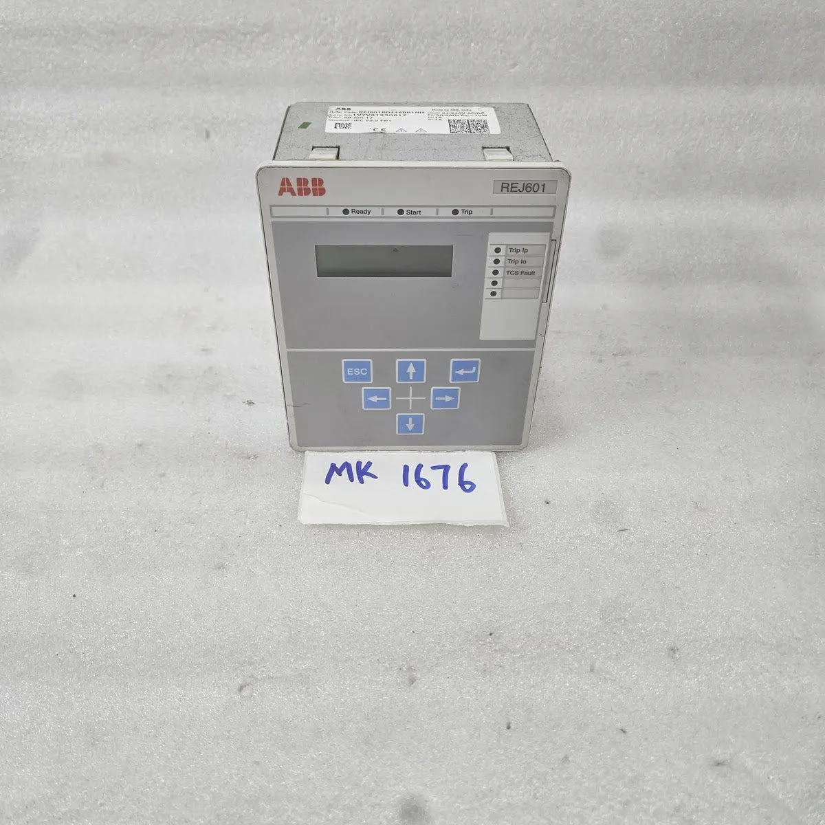 ABB REJ601 BD446BB1NH Feeder Protection Relay 24-240V AC/DC 1A IEC