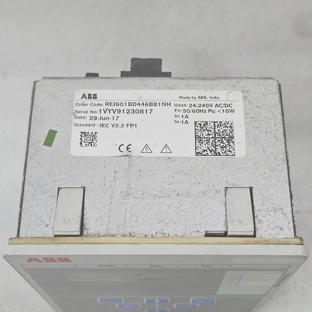 ABB REJ601 BD446BB1NH Feeder Protection Relay 24-240V AC/DC 1A IEC