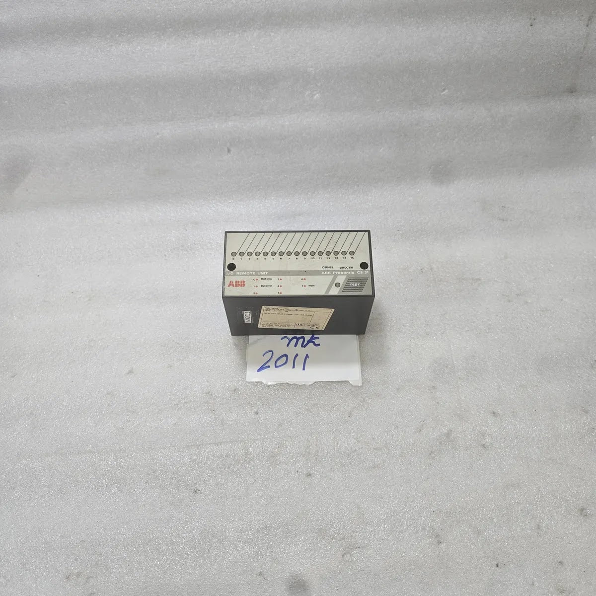 ABB ICSI16E1 Procontic CS 31 I/O Remote Unit 24VDC 5W