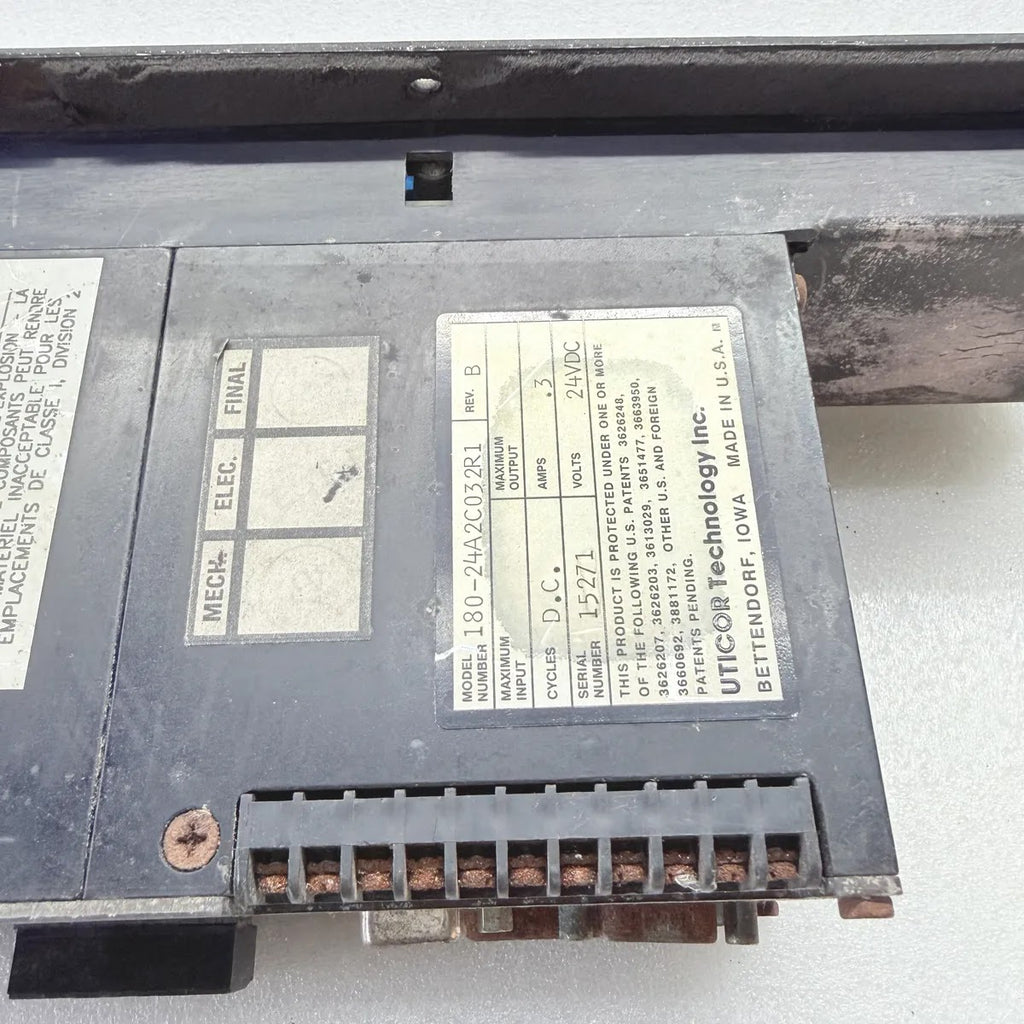 UTICOR TECHNOLOGY 180-24A2C032R1 PMD 180 PROGRAMMABLE MESSAGE DISPLA - FOR PARTS
