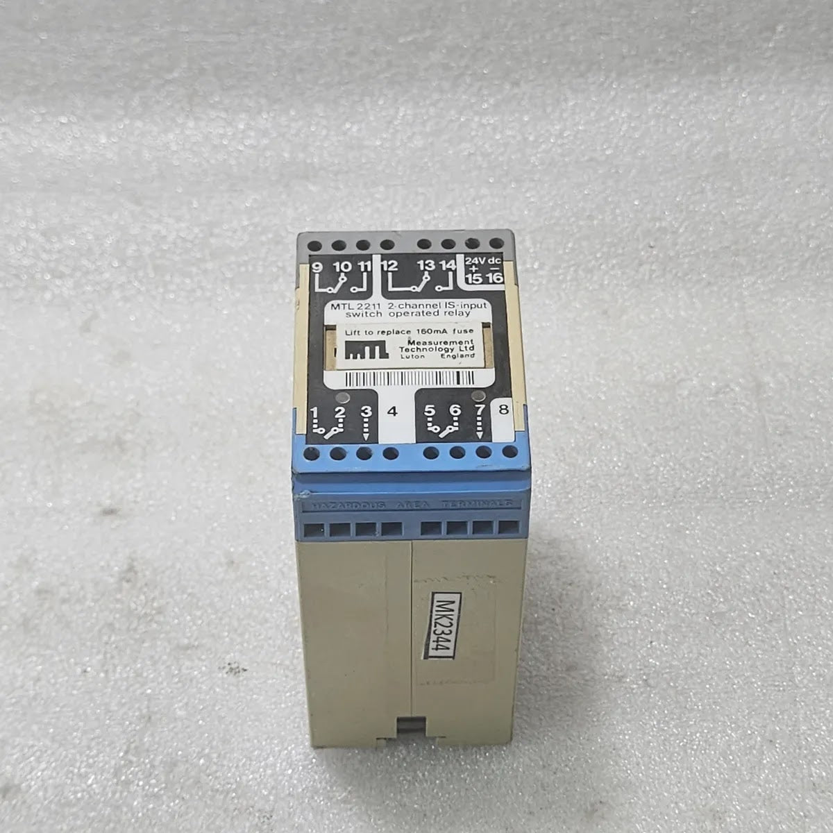 MTL 2211 2-Channel IS-Input Switch Operated Relay 24V DC
