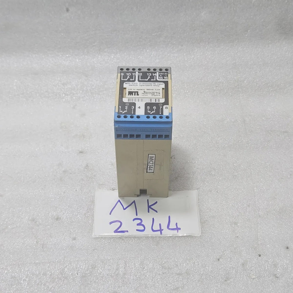 MTL 2211 2-Channel IS-Input Switch Operated Relay 24V DC