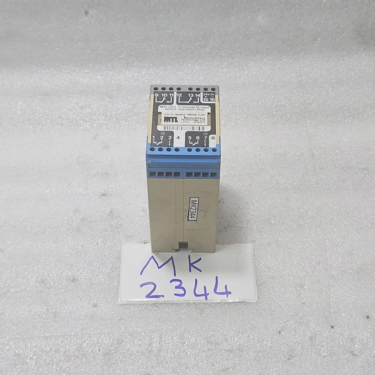 MTL 2211 2-Channel IS-Input Switch Operated Relay 24V DC