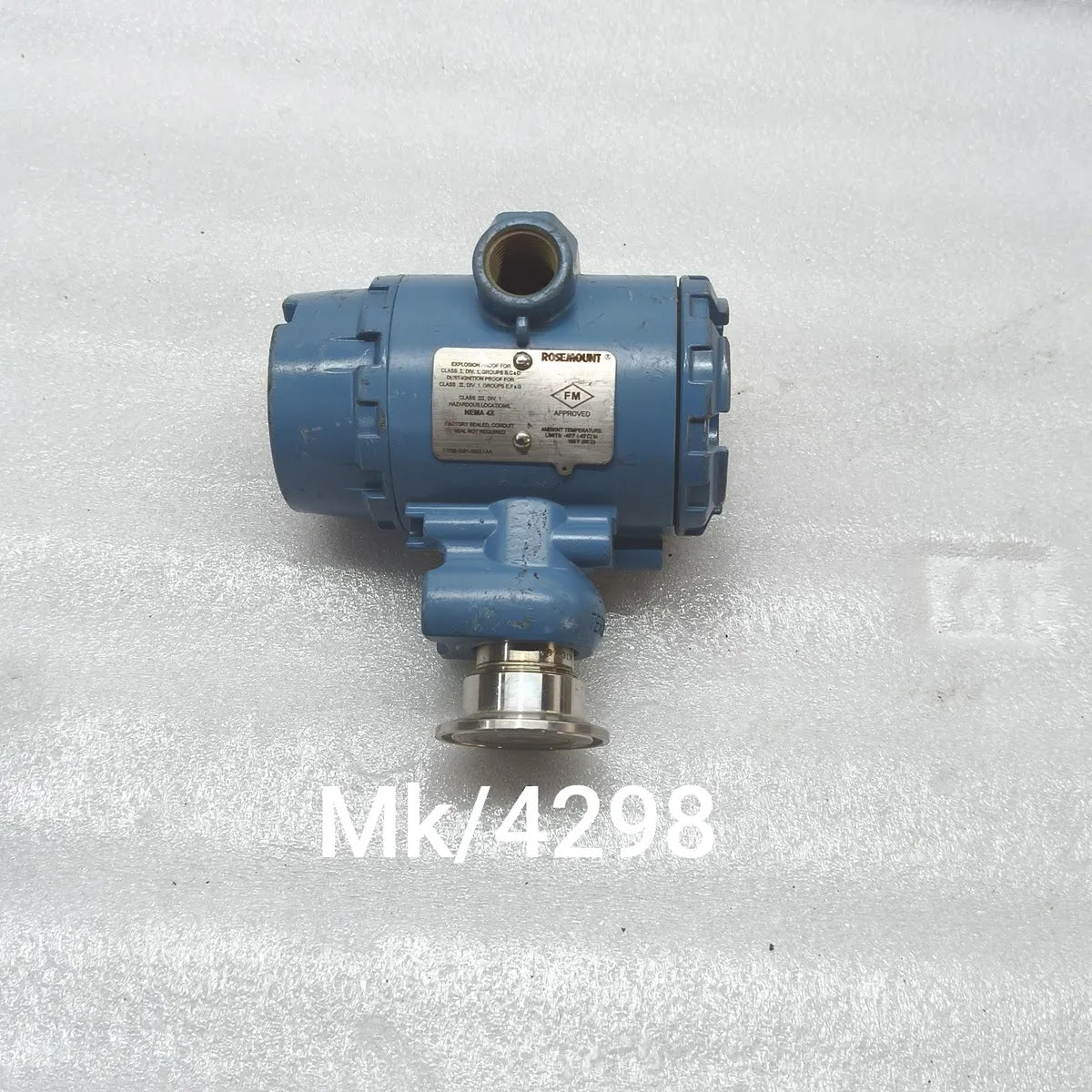ROSEMOUNT 2090FA3S2DE1M5B4E5Q4 Hygienic Pressure Transmitter 0-10bar 4-20mA