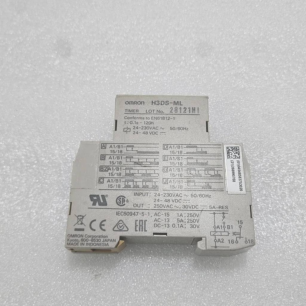 Omron H3DS-ML Timer 24-230VAC 24-48VDC 0.1s-120h