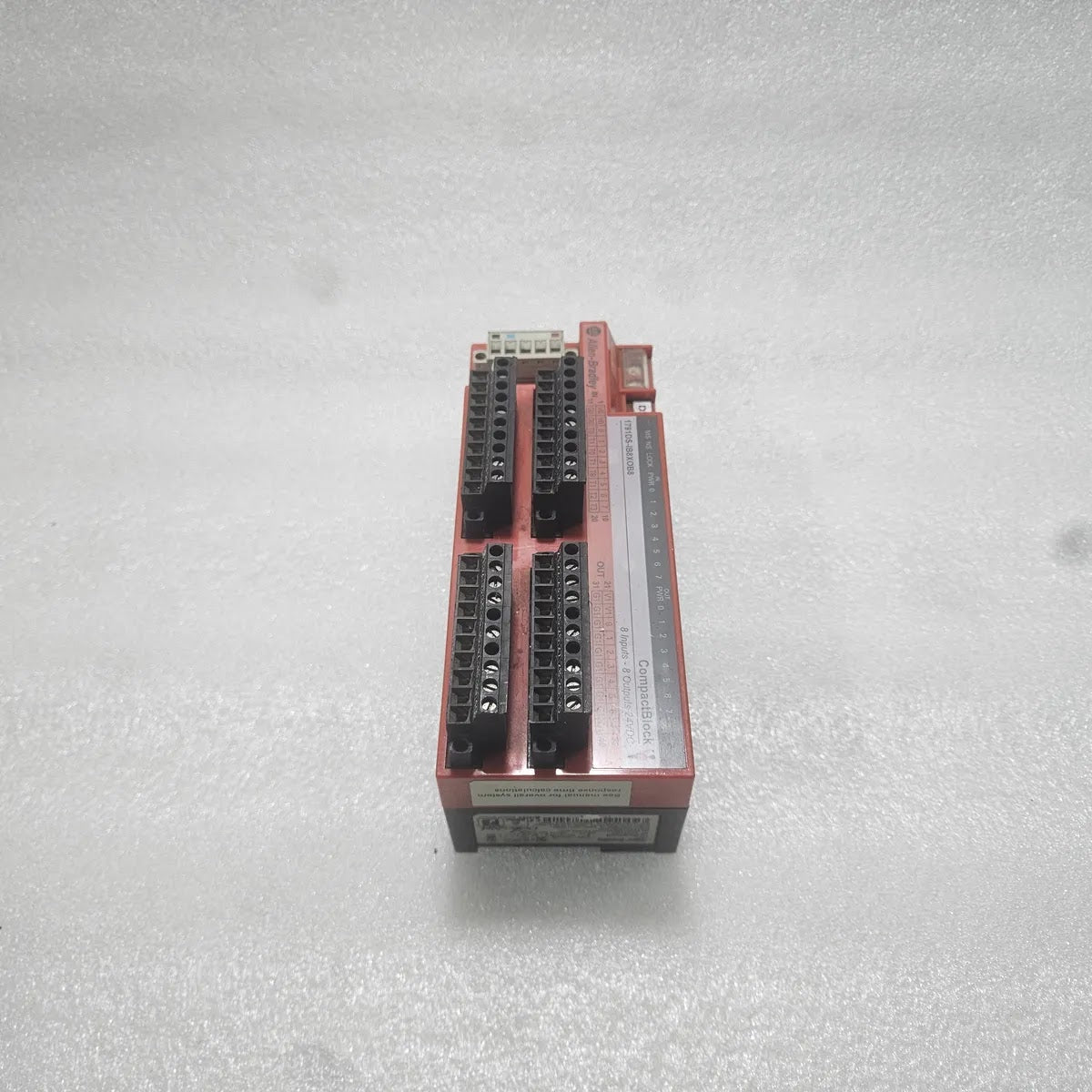 A Bradley 1791DS-IB8XOB8 CompactBlock Safety I/O 24VDC