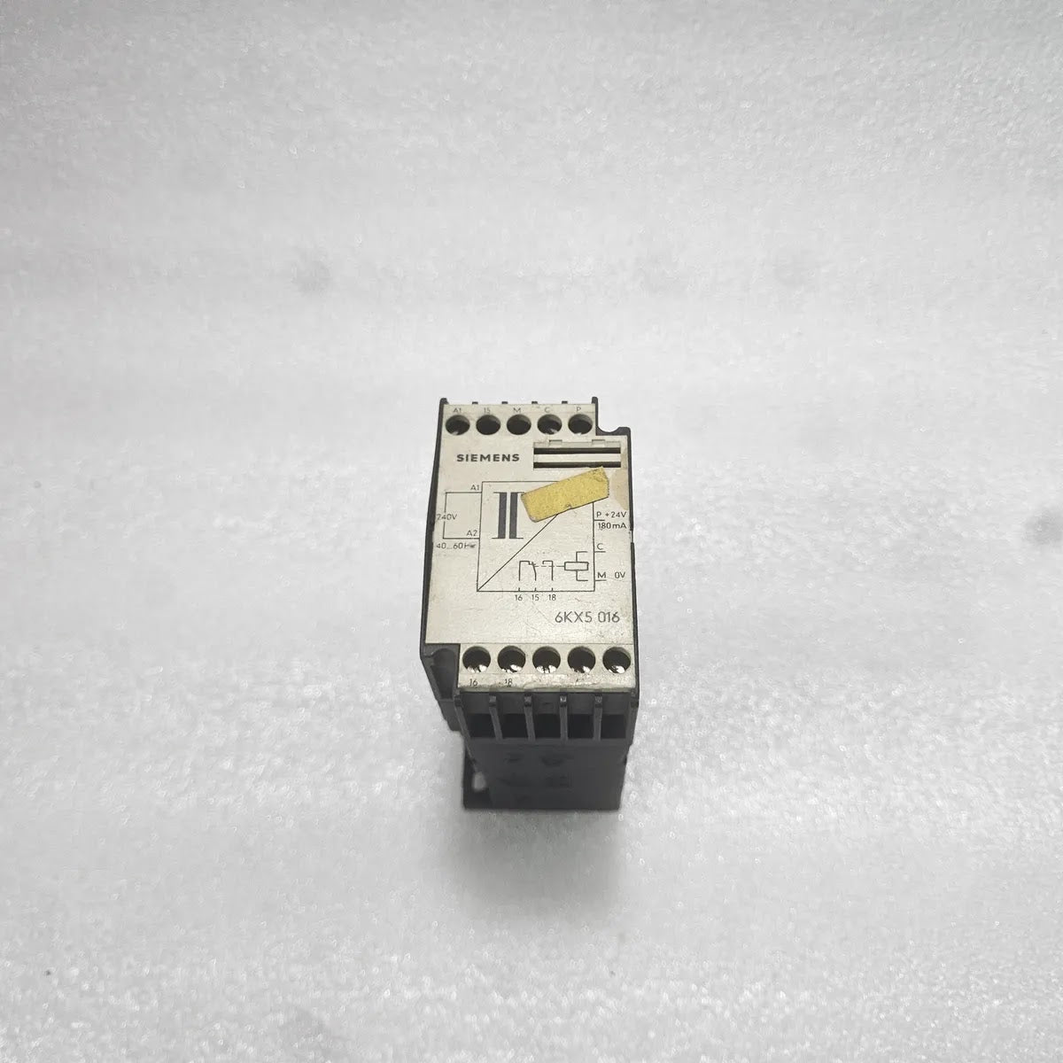 Siemens 6KX5 016 Timing Relay 240V 40-60Hz +24V 180mA