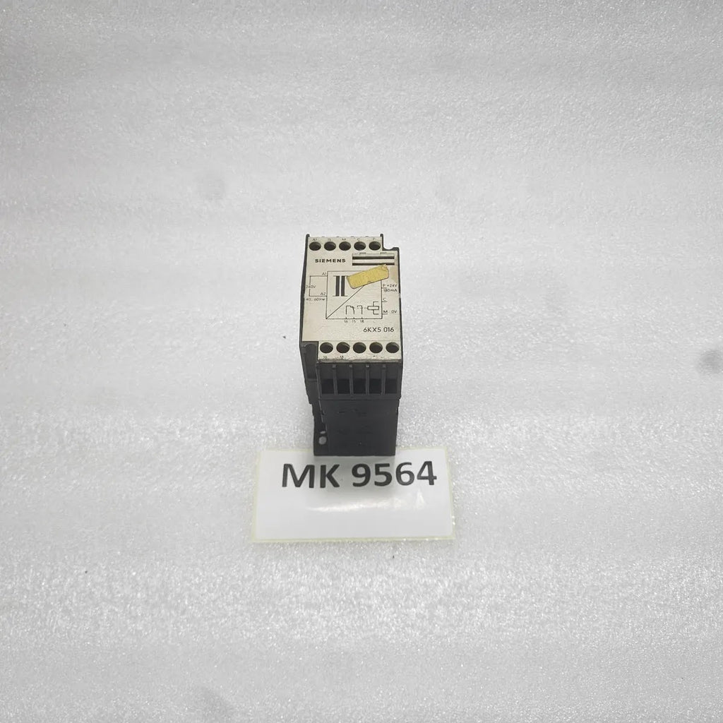 Siemens 6KX5 016 Timing Relay 240V 40-60Hz +24V 180mA