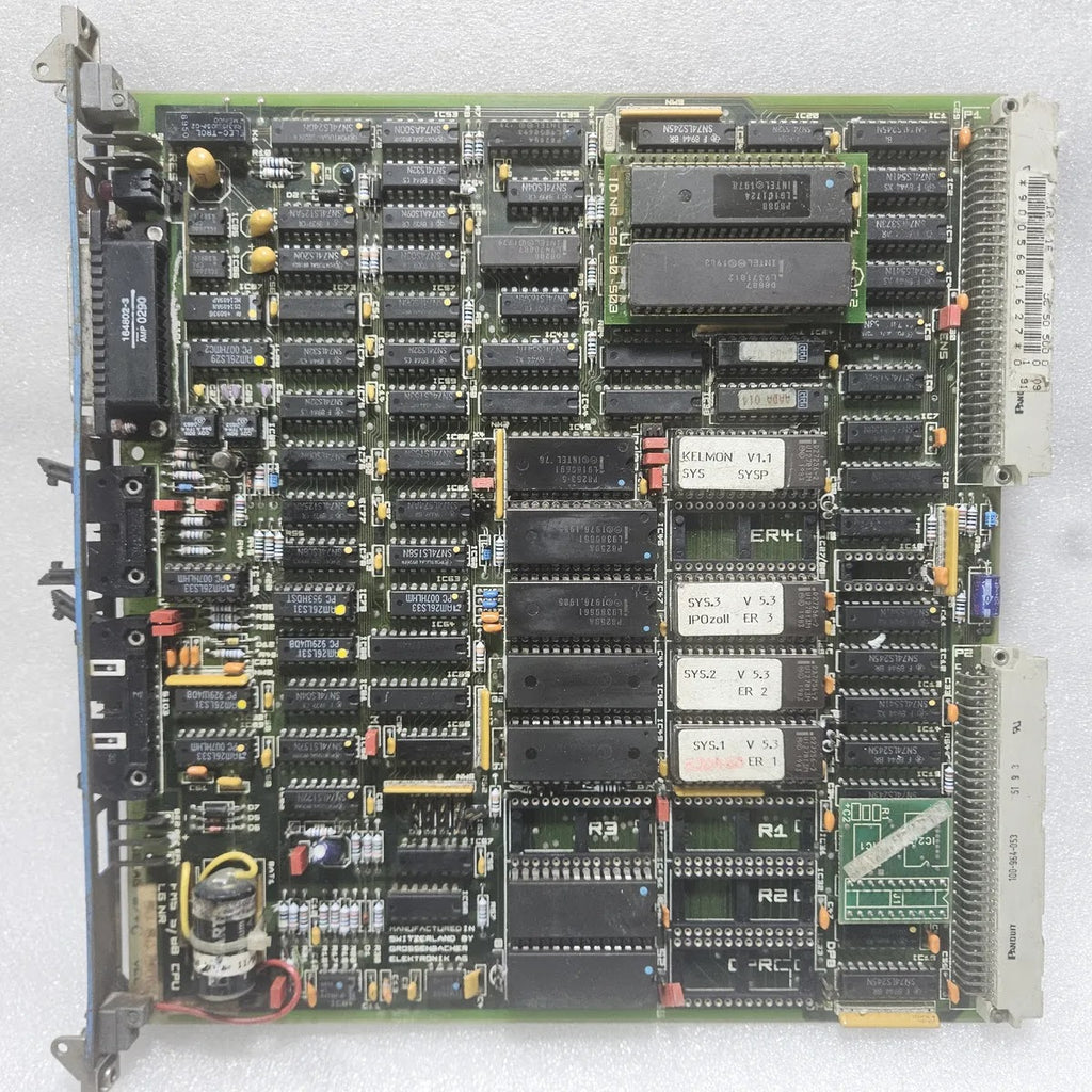 Grossenbacher FMS-5/88 CPU PCB RS-232 RS-422/485 Board