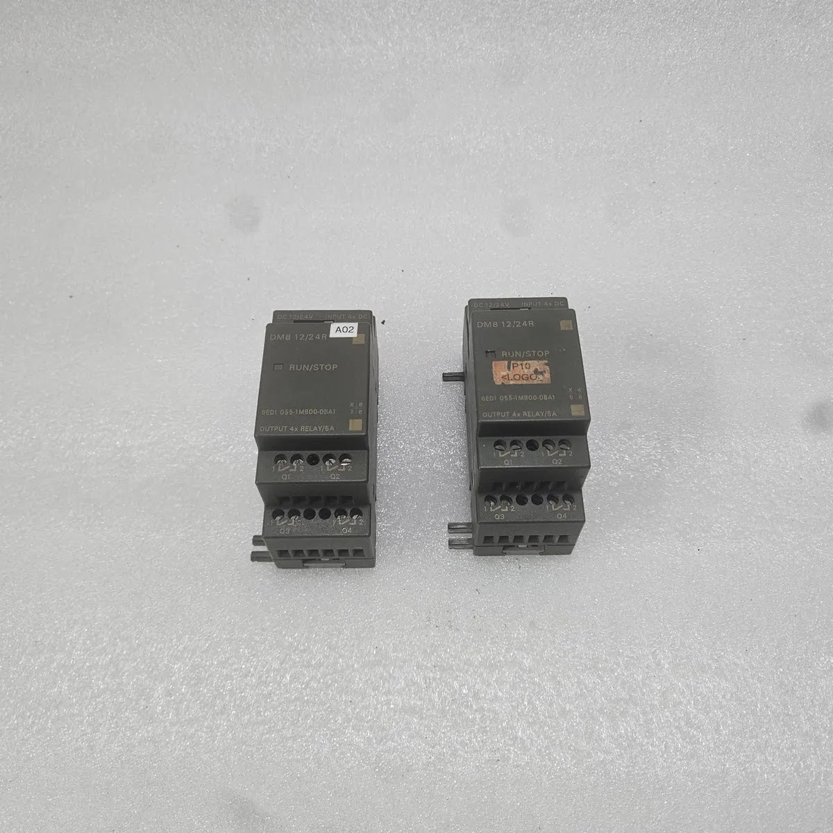 Siemens 6ED1 055-1MB00-0BA1 LOGO! DM8 12/24R Relay Module - FOR PARTS