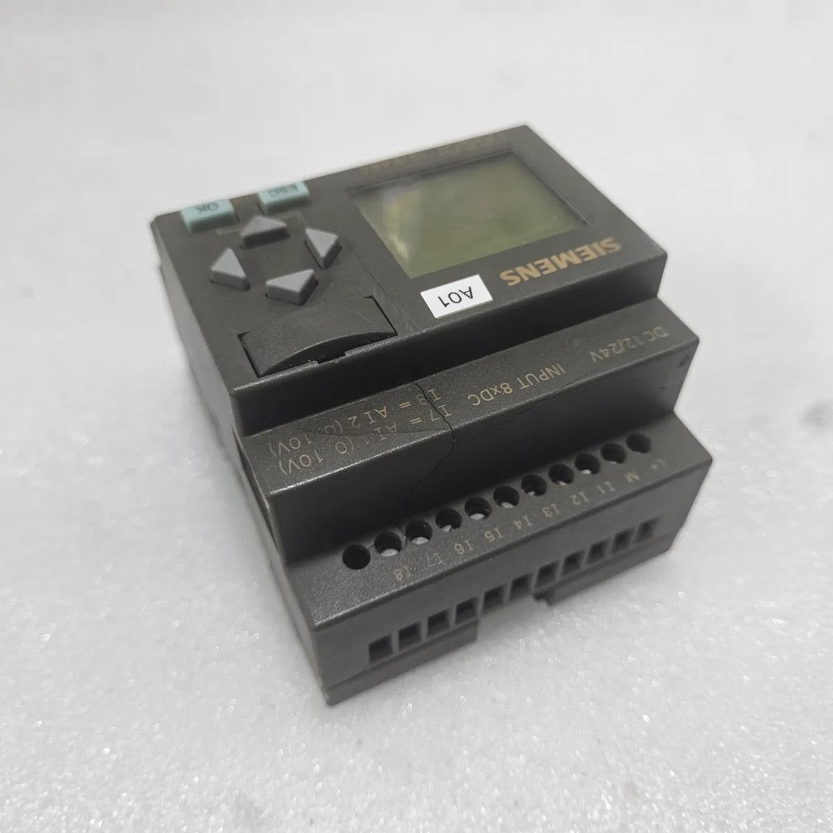 Siemens LOGO! 12/24RC 6ED1052-1MD00-0BA5 Logic Module - FOR PARTS