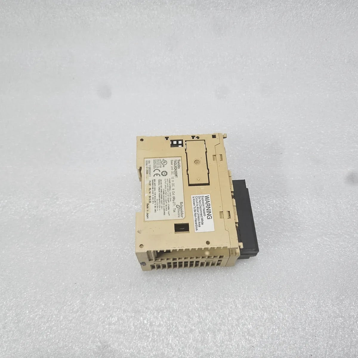 S ELECTRIC TWDLMDA20DRT Twido PLC Base Unit 12In 8Out 24VDC