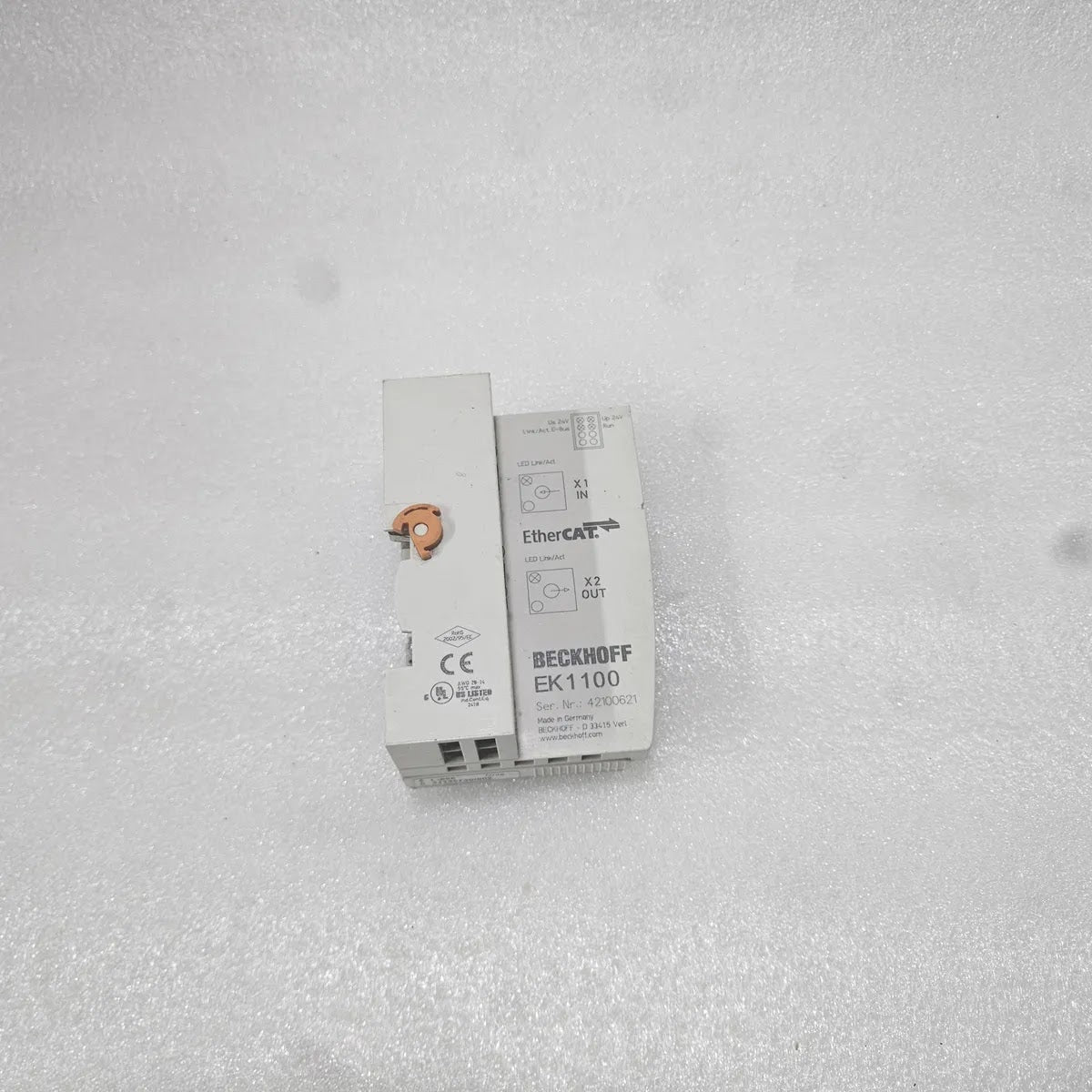 Beckhoff EK1100 EtherCAT Coupler Industrial Module - FOR PARTS