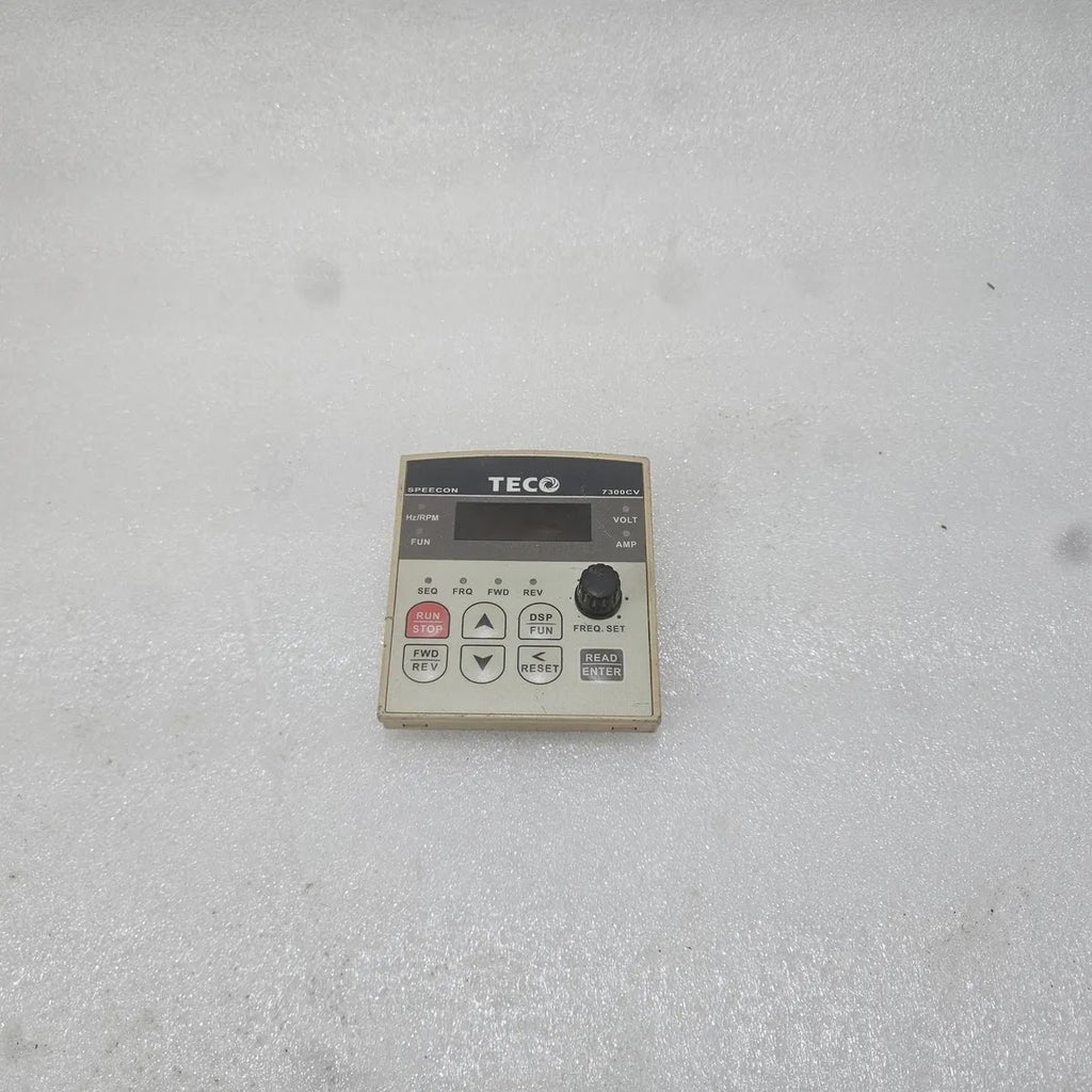 Teco Speecon 7300CV VFD Remote Keypad Operator Panel