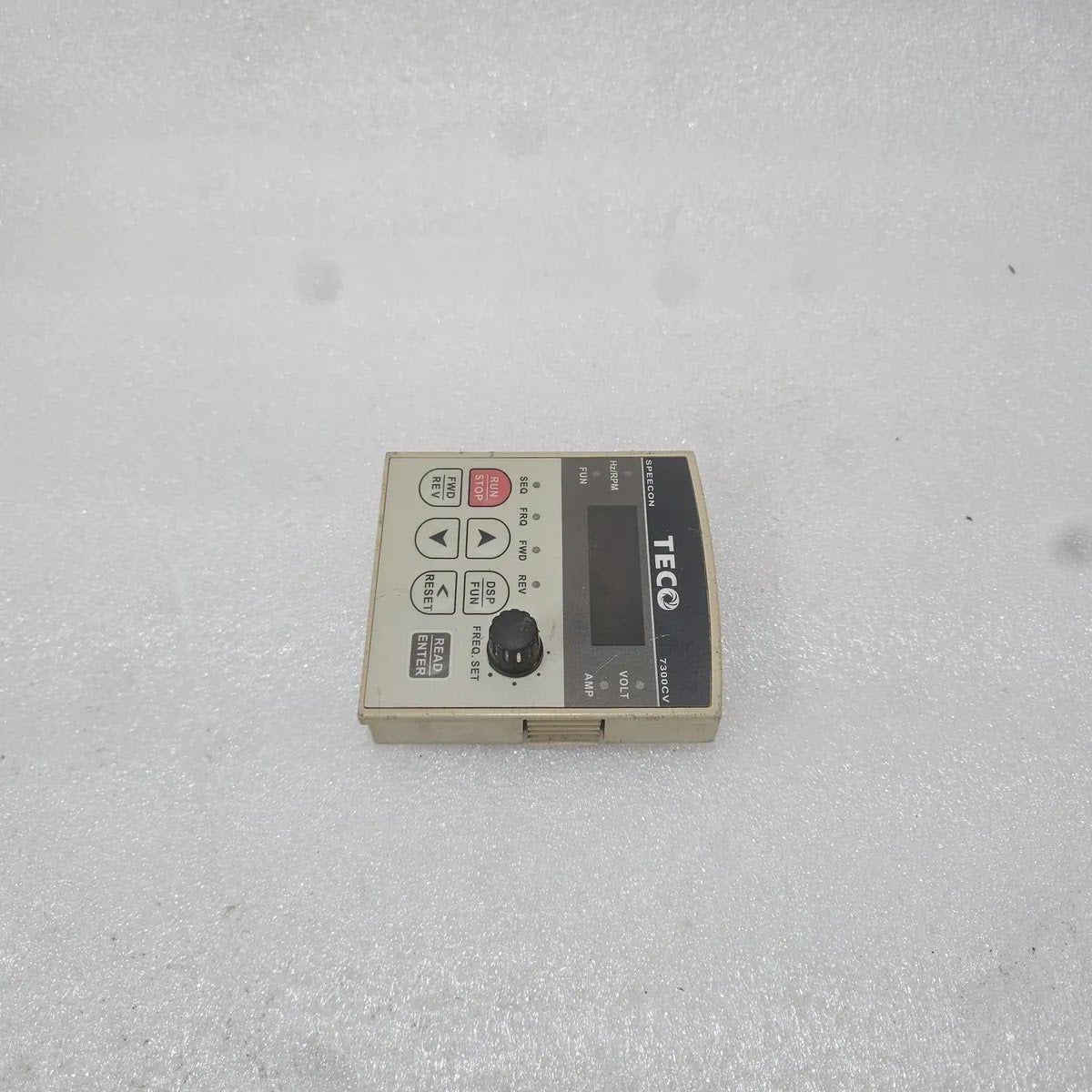Teco Speecon 7300CV VFD Remote Keypad Operator Panel