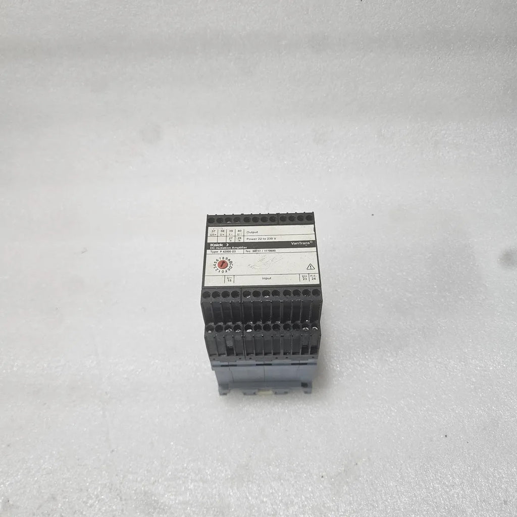 KNICK P42000D3 DC-ISOLATION AMPLIFIER 22-230VAC/DC