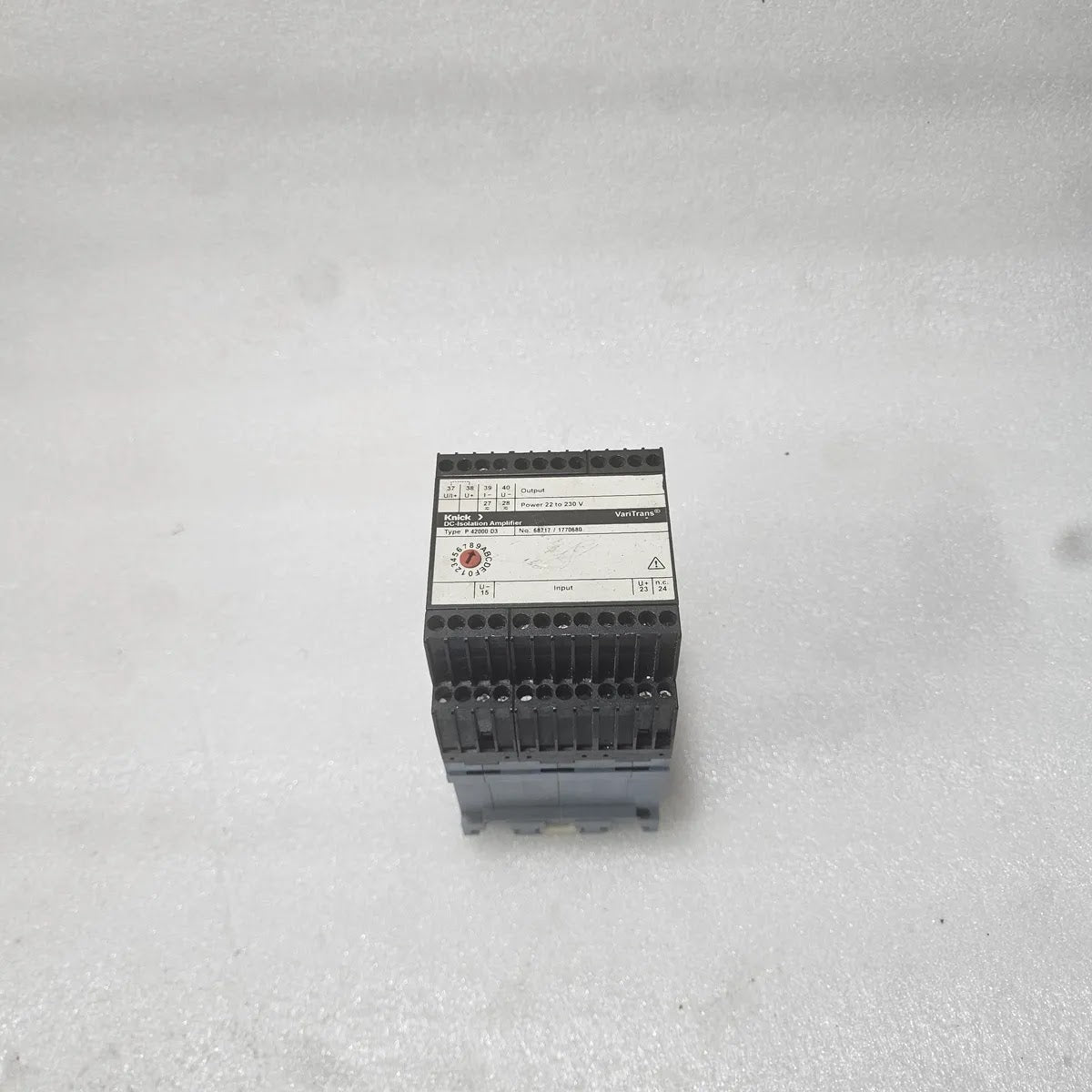 KNICK P42000D3 DC-ISOLATION AMPLIFIER 22-230VAC/DC