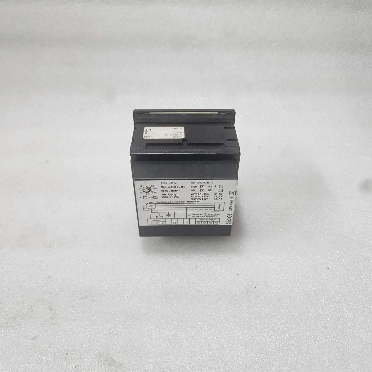 DEIF SIM-Q 100044385.40 Insulation Monitor 690V 600V CAT III