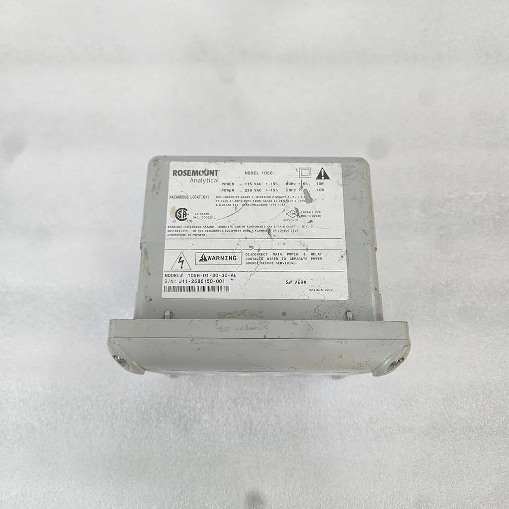 Rosemount Analytical 1056-01-20-30-AN Dual Analyzer 115/230V