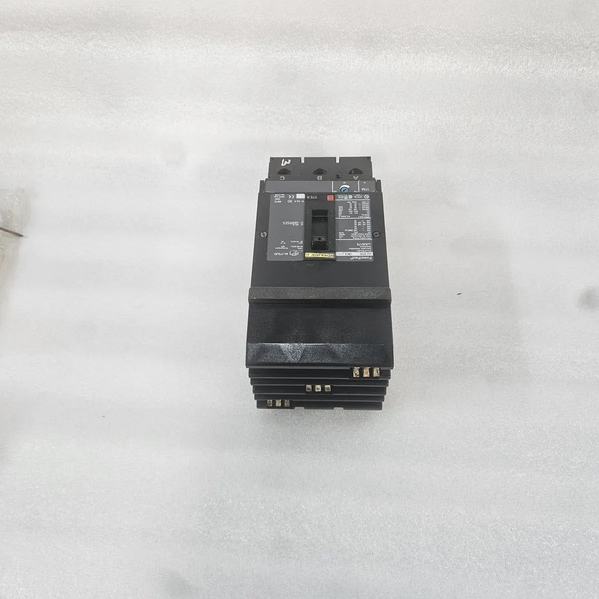Square D JJA36175 PowerPact 175A 600V 3P MCCB J Frame