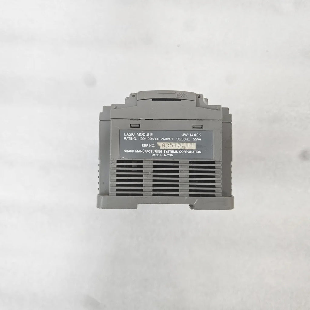Sharp JW-1442K JW10 PLC Basic Module 100-240VAC 55VA - FOR PARTS