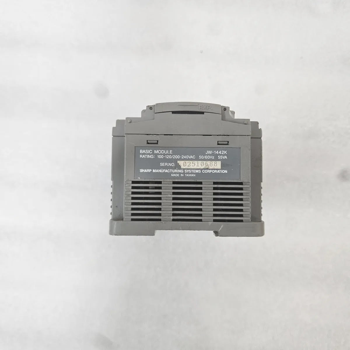 Sharp JW-1442K JW10 PLC Basic Module 100-240VAC 55VA - FOR PARTS