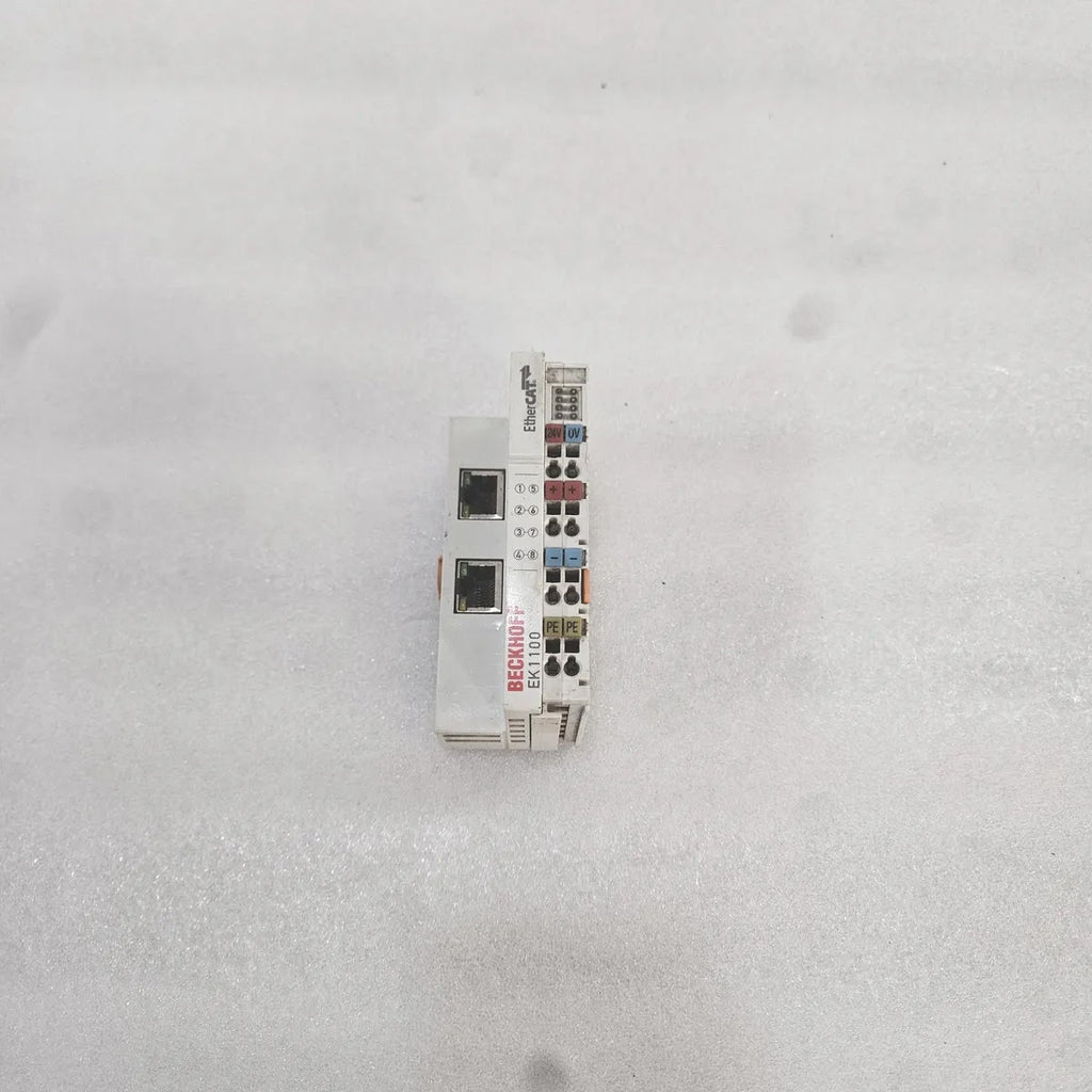 Beckhoff EK1100 EtherCAT Coupler 24V DIN Rail - FOR PARTS