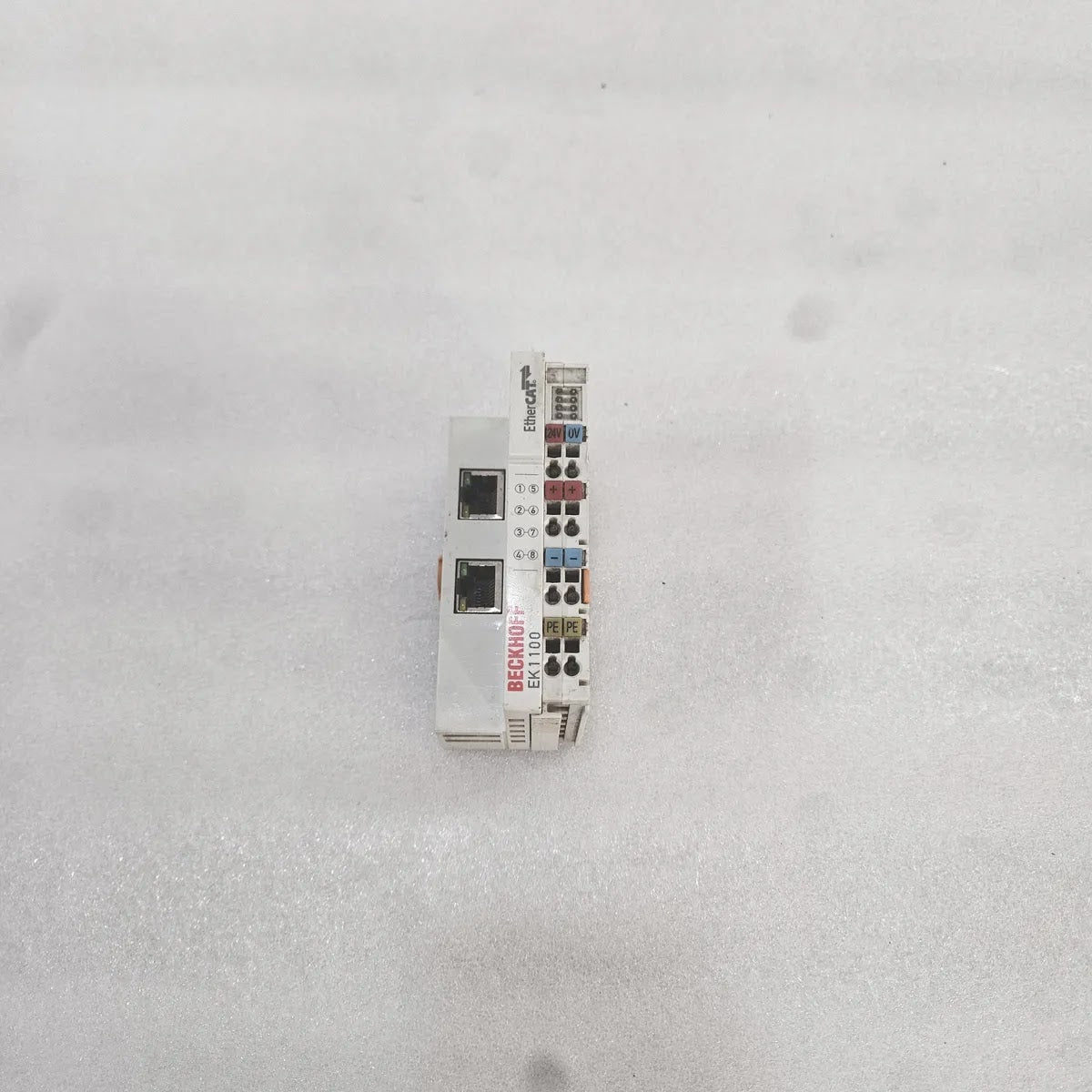 Beckhoff EK1100 EtherCAT Coupler 24V DIN Rail - FOR PARTS
