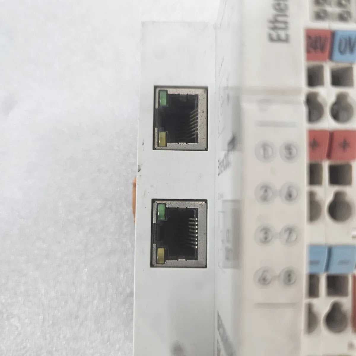 Beckhoff EK1100 EtherCAT Coupler 24V DIN Rail - FOR PARTS