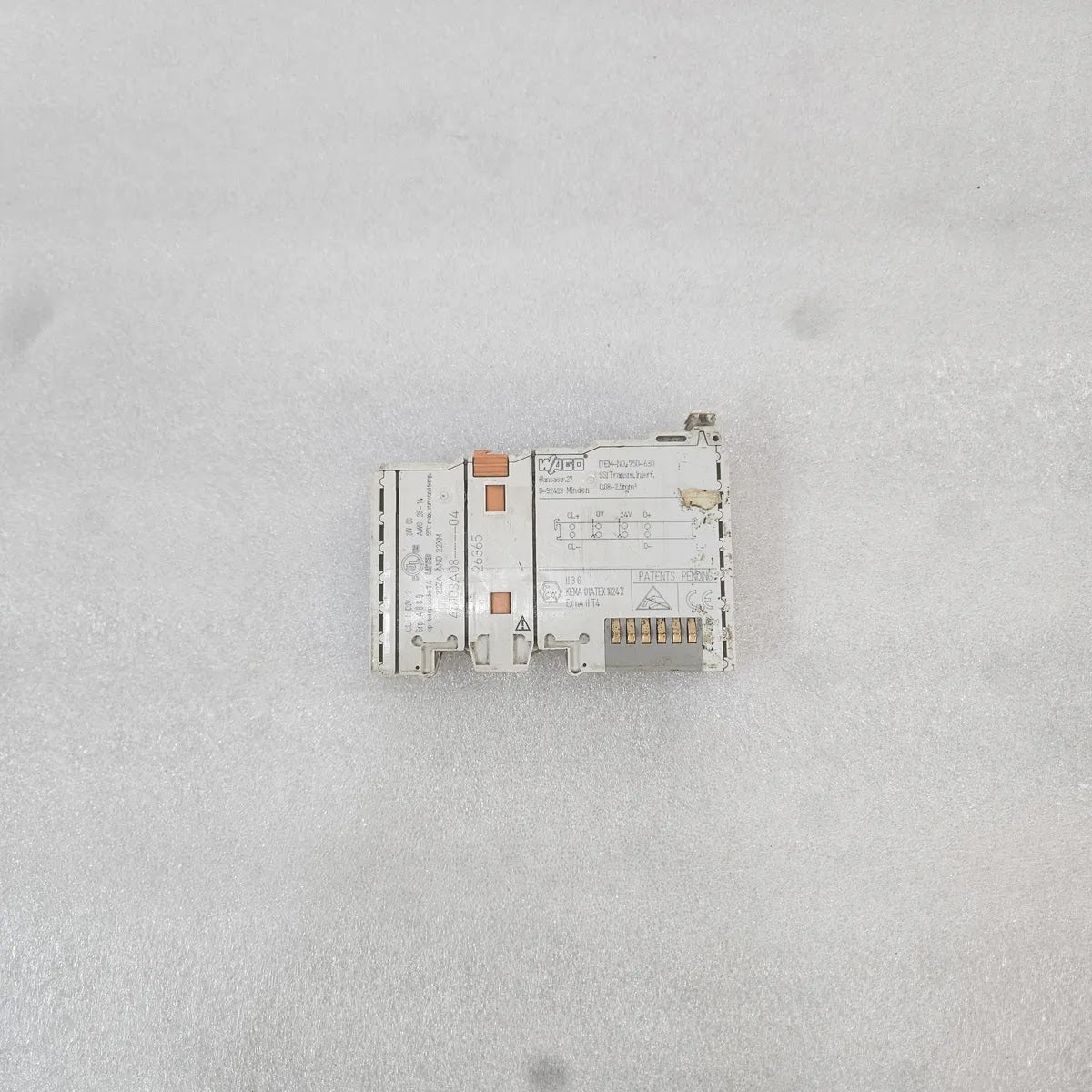 WAGO 750-630 SSI Transmitter Interface Module 24VDC I/O - FOR PARTS