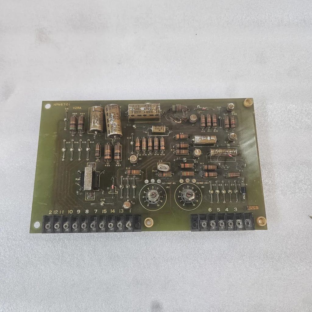 NPN6701 VZRA PCB Control Board Voltage Adj